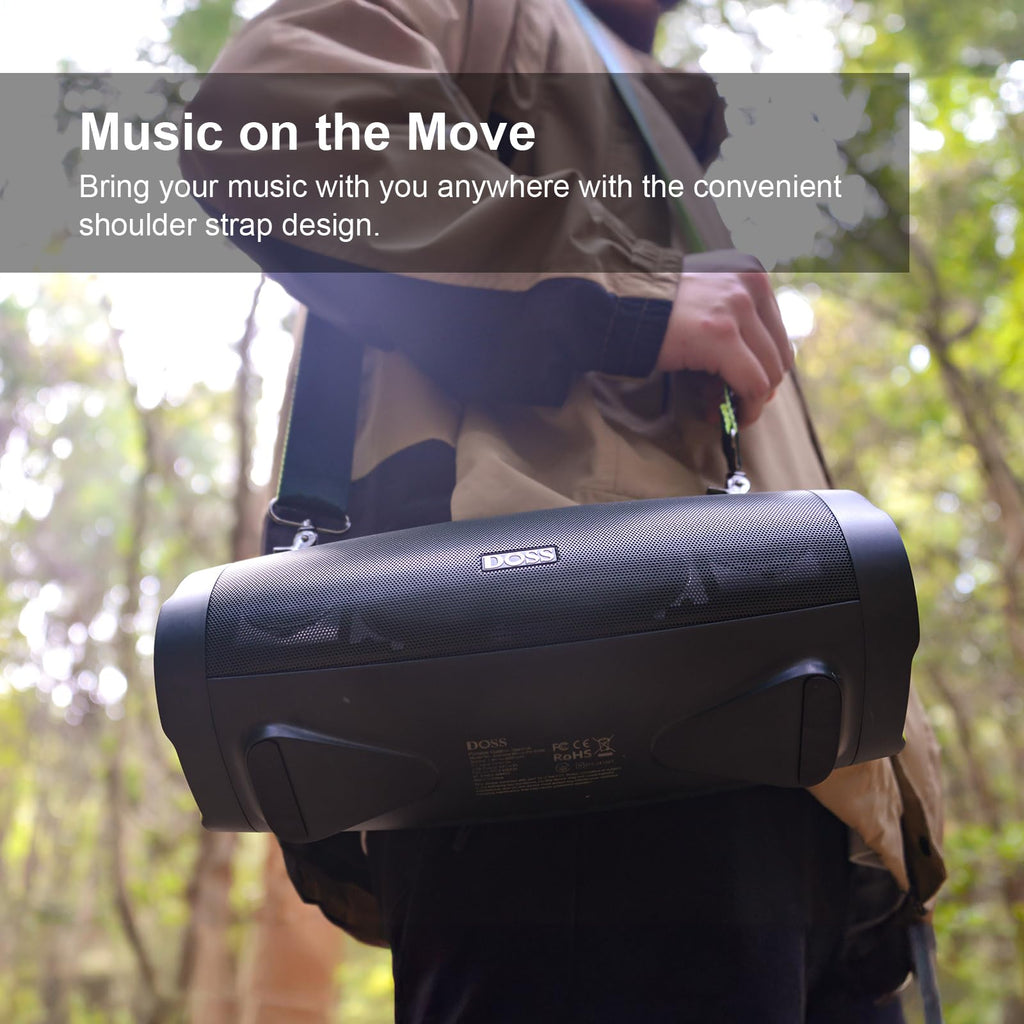 Wireless Bluetooth Speaker, IPX6 Waterproof H3600