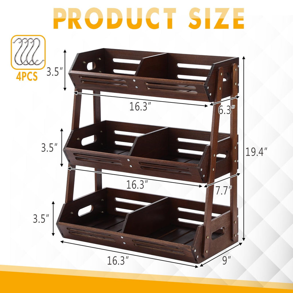 3 Tier Fruit Basket M453770