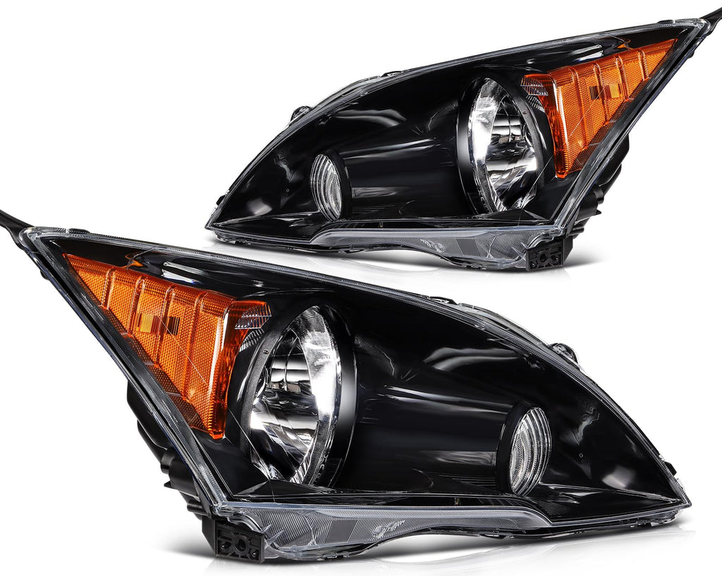 Chrome Housing Clear Corner Headlight Assembly K6382