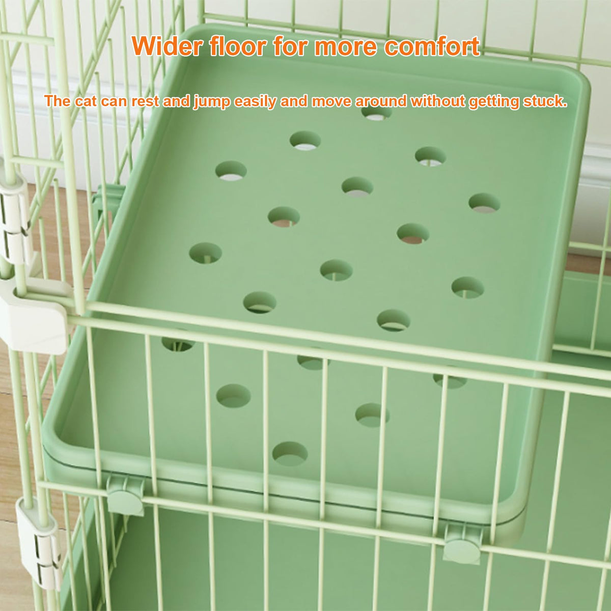 Pink Cat Cage with 3 Platforms and Ramp Z431536