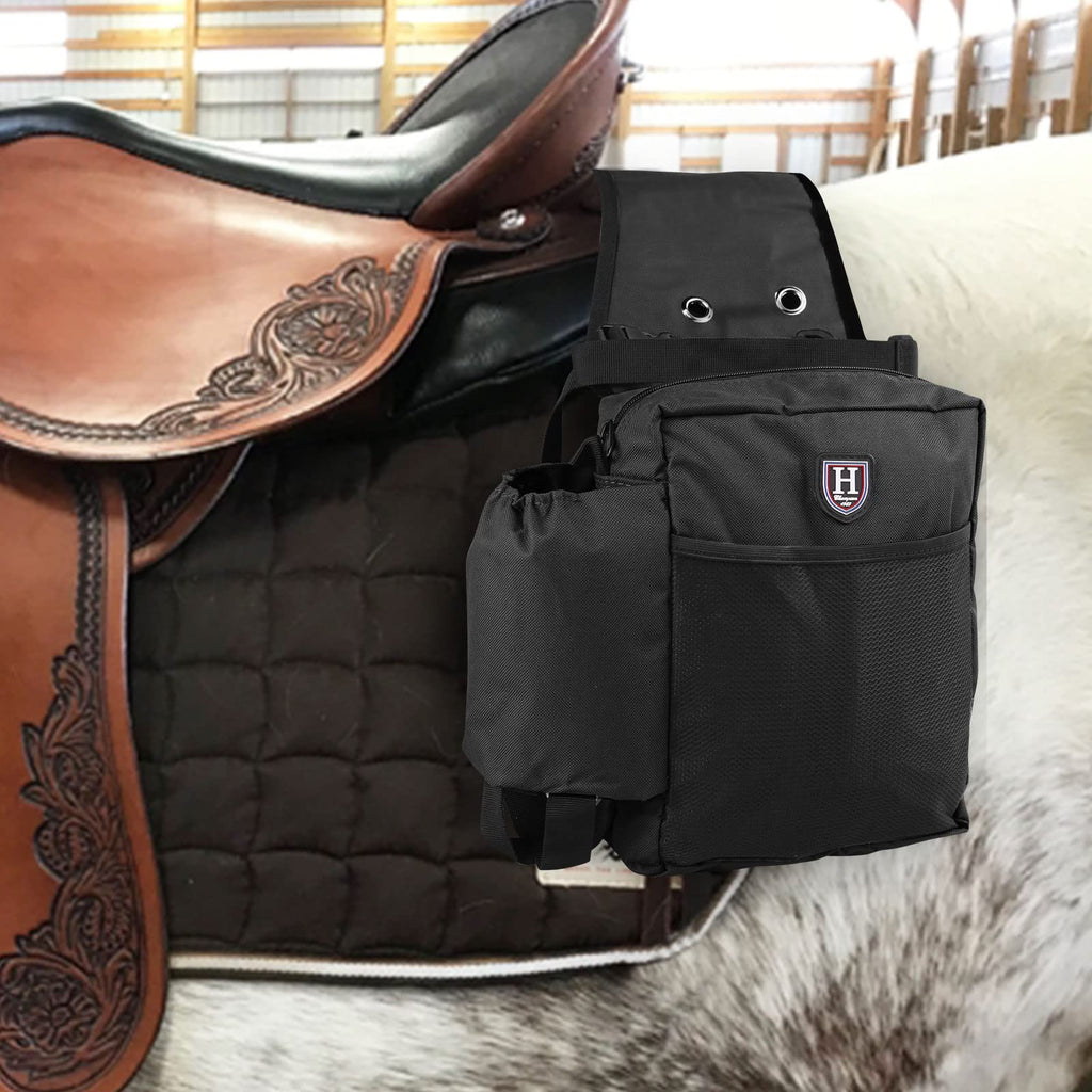 Nylon Western Saddle Bag Black L119908