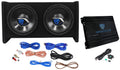 Dual 10" Car Subwoofer Enclosure with Mono Amplifier O9477