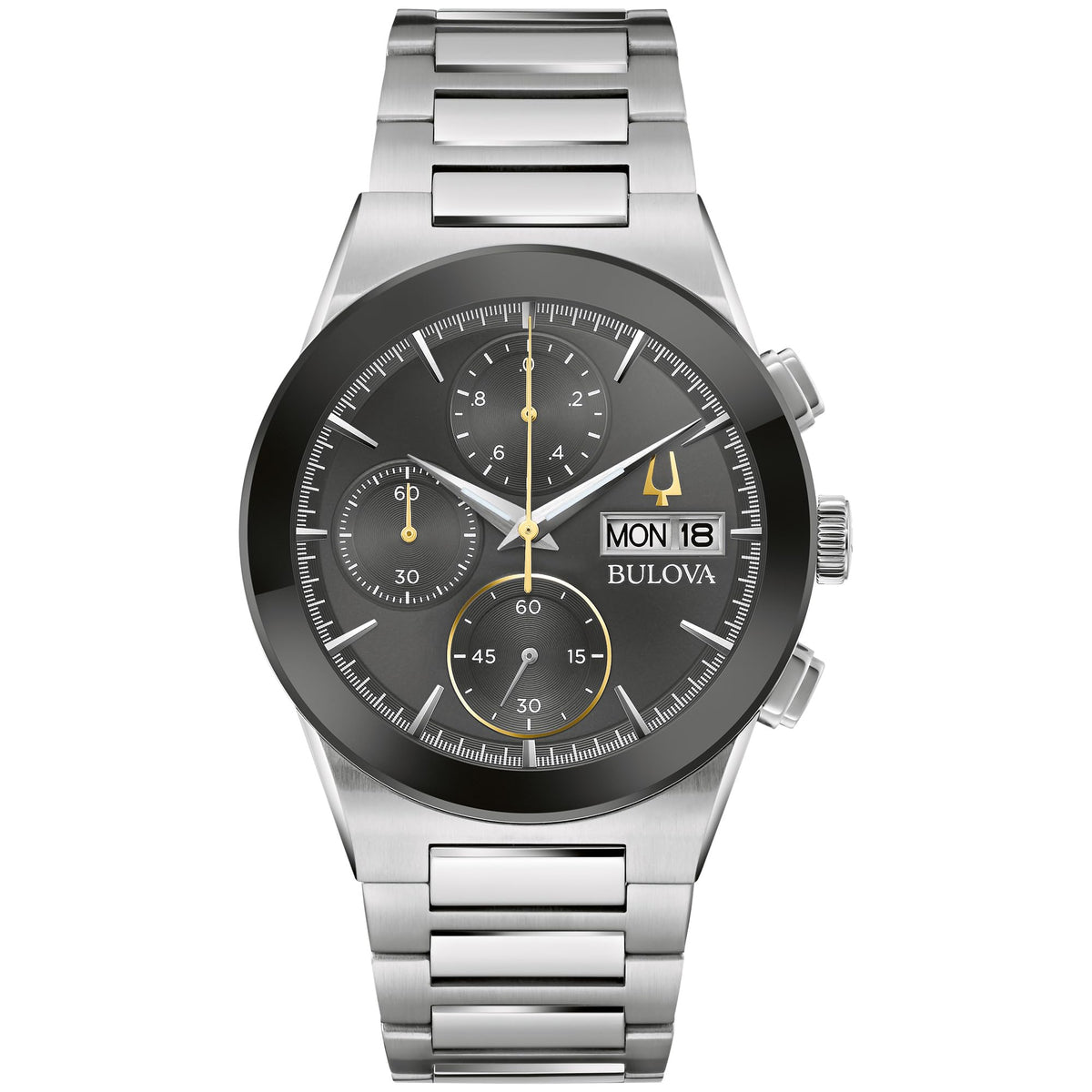 Men's Stainless Steel Chronograph Watch, 41mm D43368