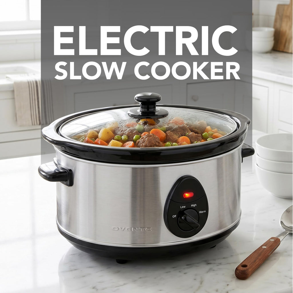 3.7 Qt Electric Slow Cooker O912883