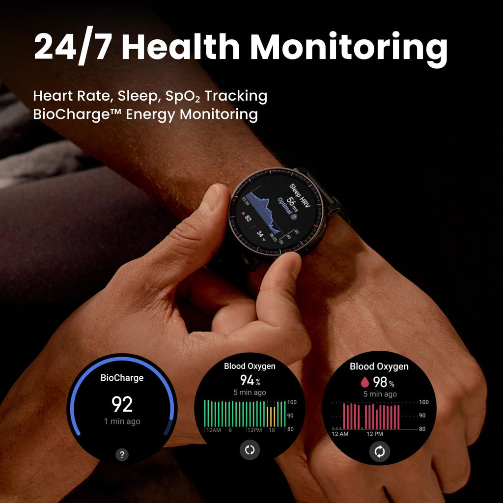 Smart Watch 1.5" AMOLED Display GPS E7043
