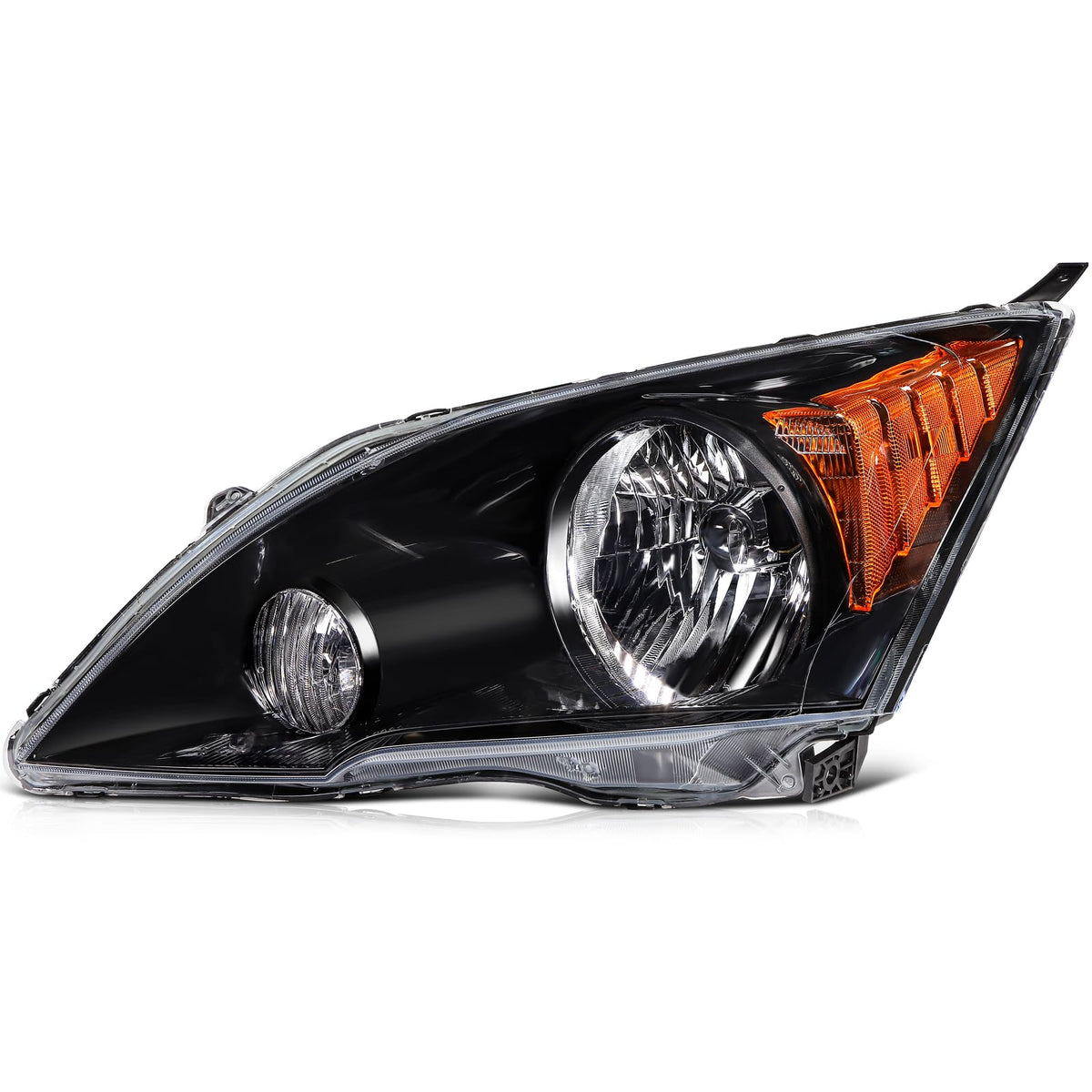 Chrome Housing Clear Corner Headlight Assembly K6382
