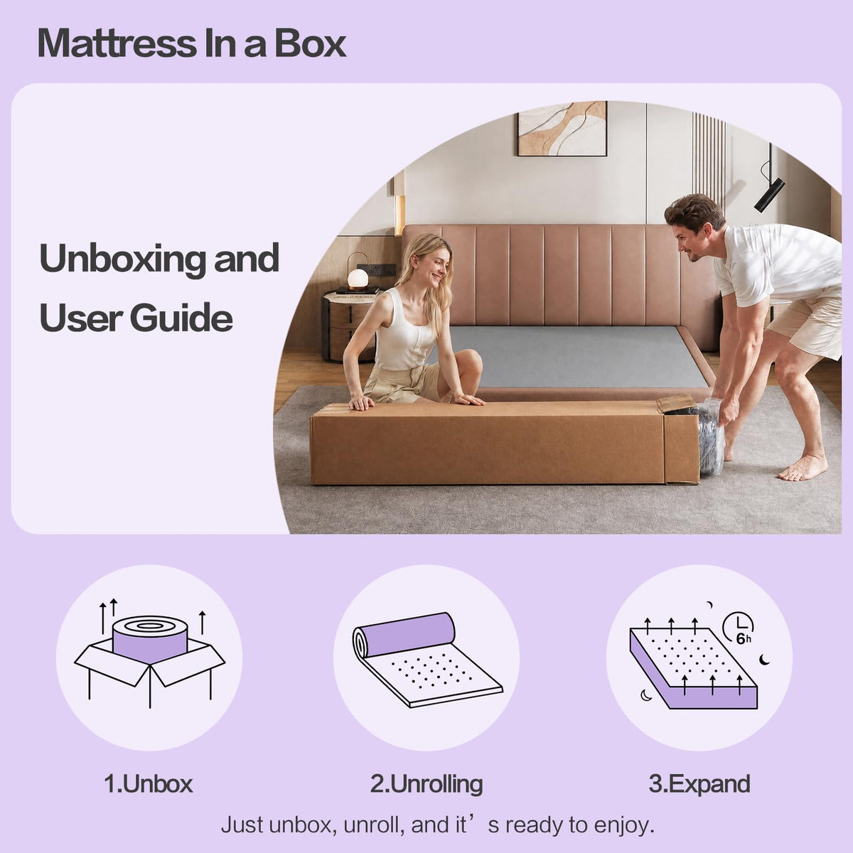 Queen 12 Inch Hybrid Mattress U30017