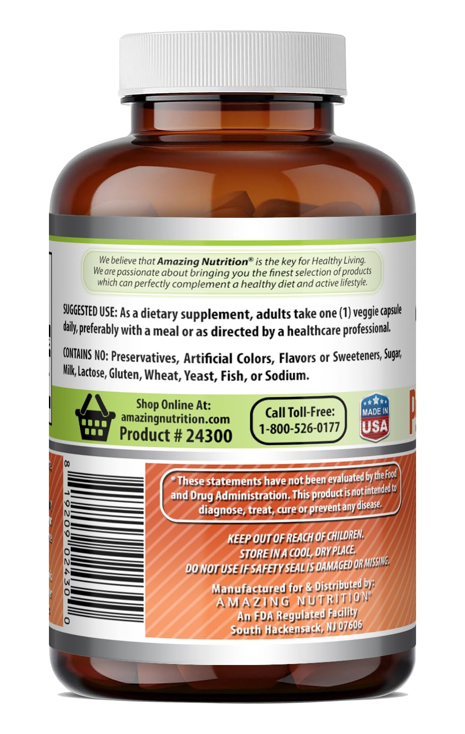 Psyllium Husk 750mg Veggie Capsules Supplement 120 Count M125