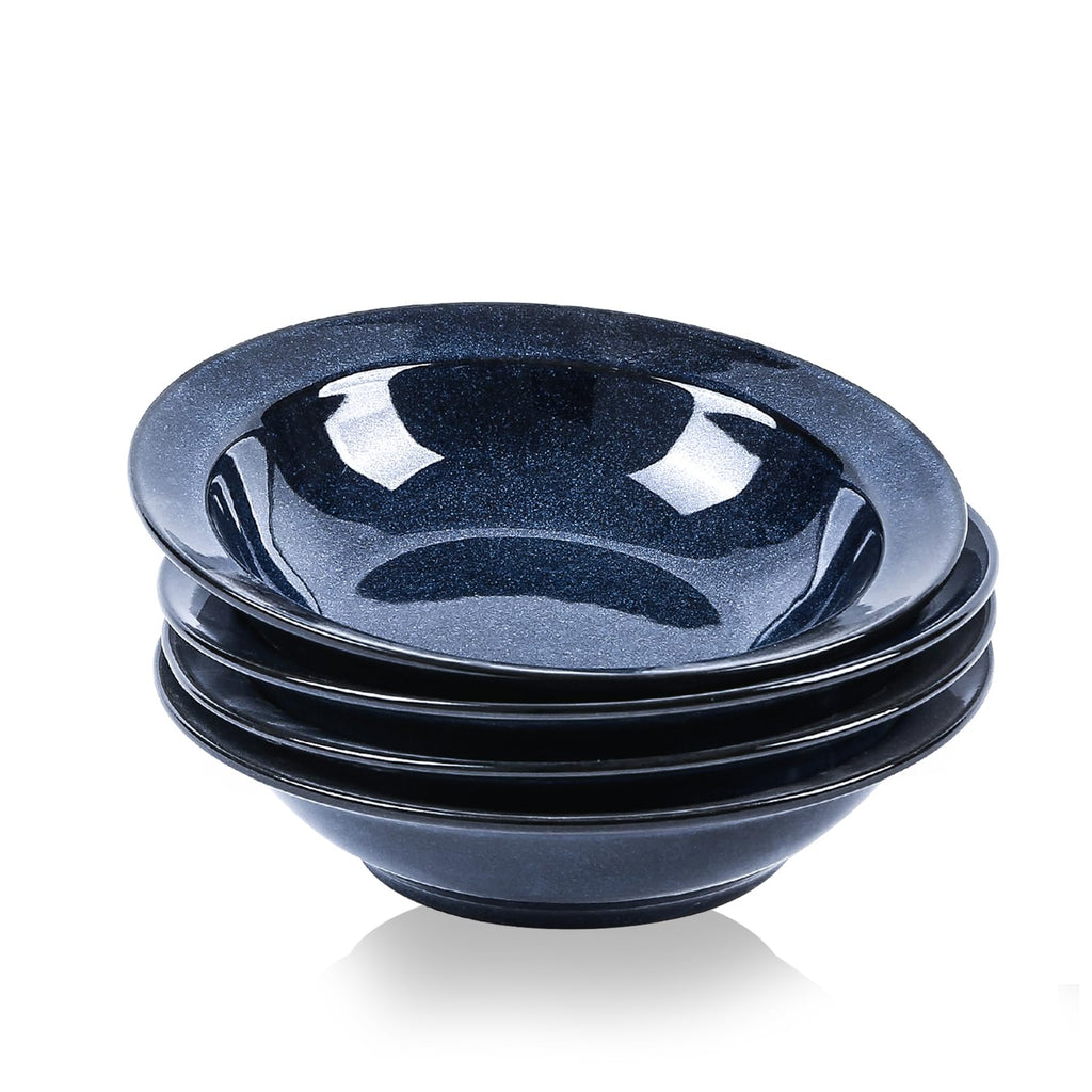 Blue 27oz Ceramic Soup Bowls Set of 4 U321250
