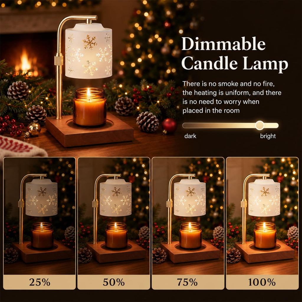 Christmas Candle Warmer Lamp with Timer D4919