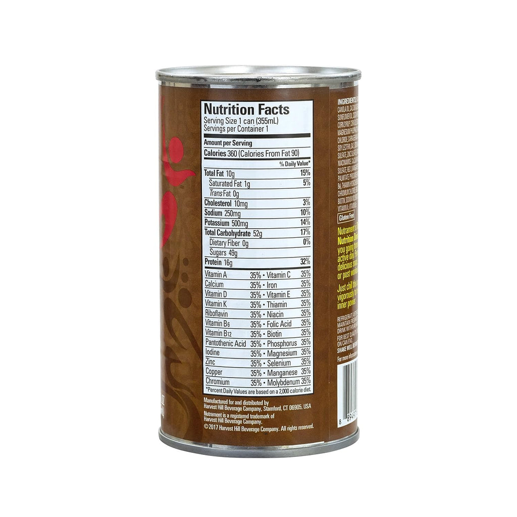 12 Oz Chocolate Energy Nutrition Drink Pack Of 12 T285011