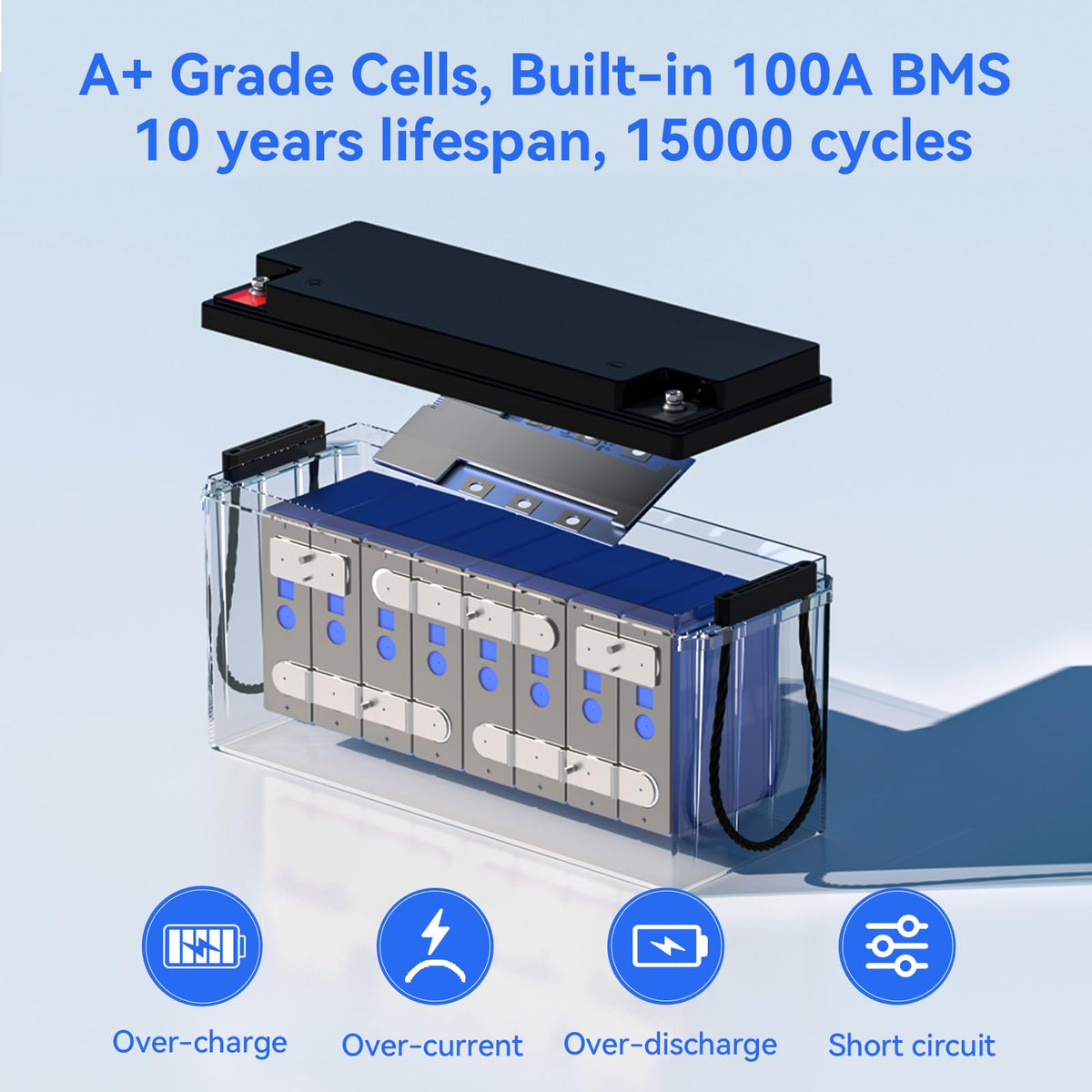 24V 100Ah LiFePO4 Battery P217897