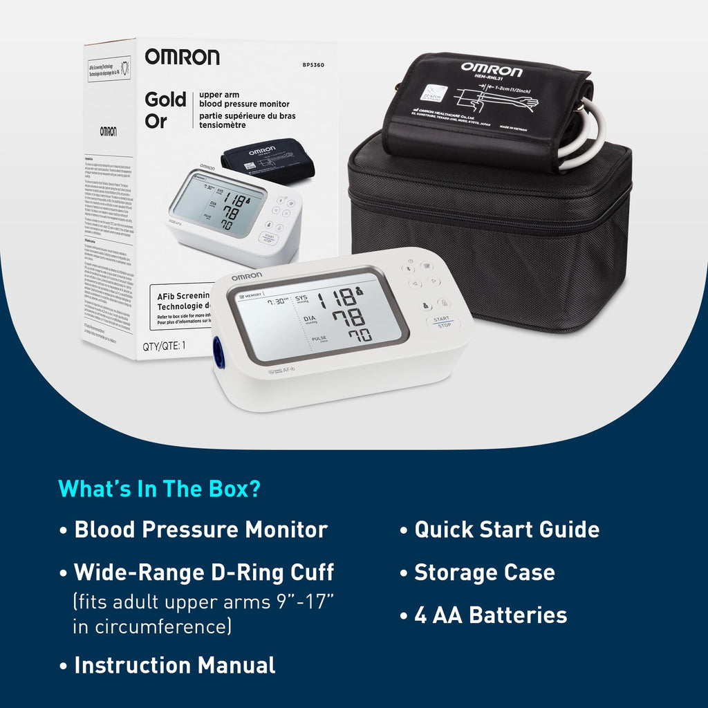 Blood Pressure Monitor & Upper Arm Blood Pressure Cuff K6314