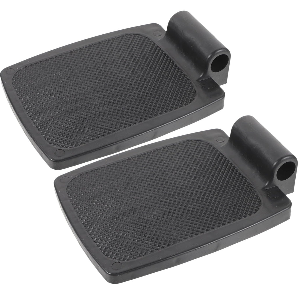Heavy Duty Wheelchair Footplates Plastic Footrest Pair Q687919