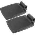 Heavy Duty Wheelchair Footplates Plastic Footrest Pair Q687919