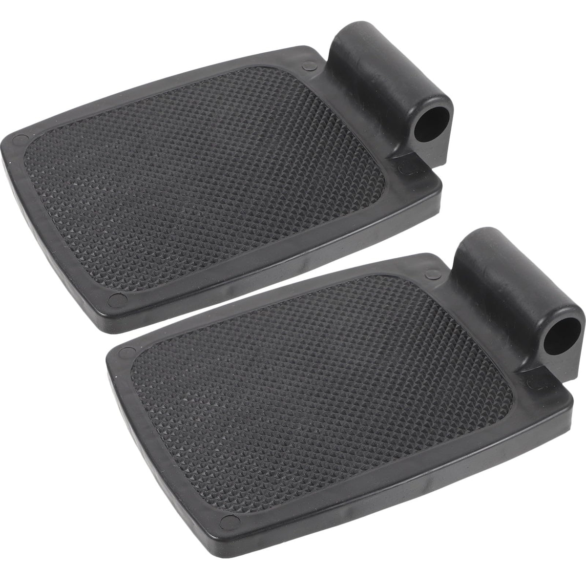 Heavy Duty Wheelchair Footplates Plastic Footrest Pair Q687919