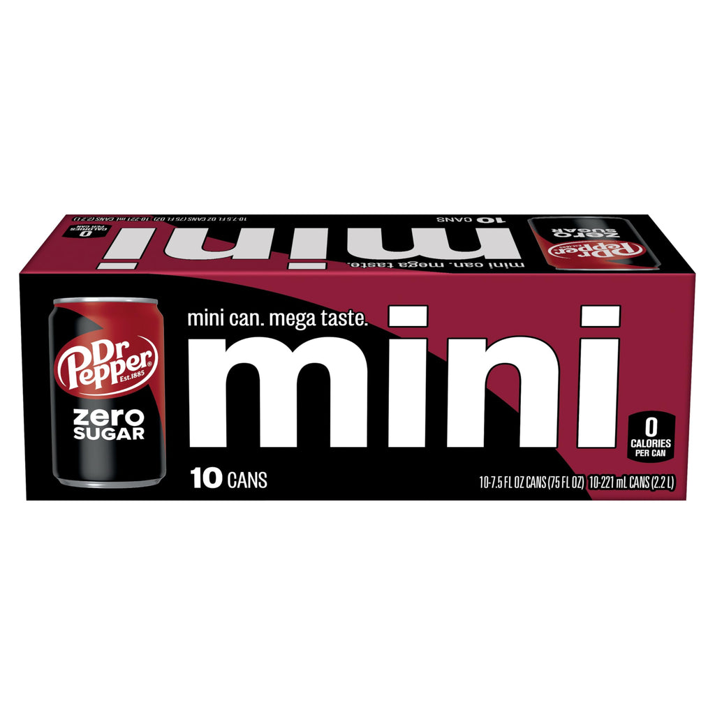 Zero Sugar Soda 7.5 fl oz 10 Pack J2556