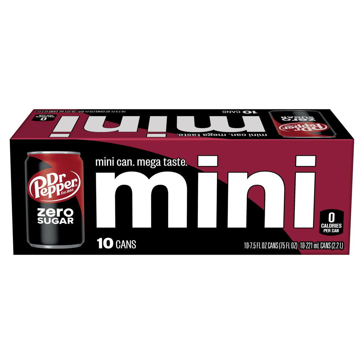 Zero Sugar Soda 7.5 fl oz 10 Pack J2556