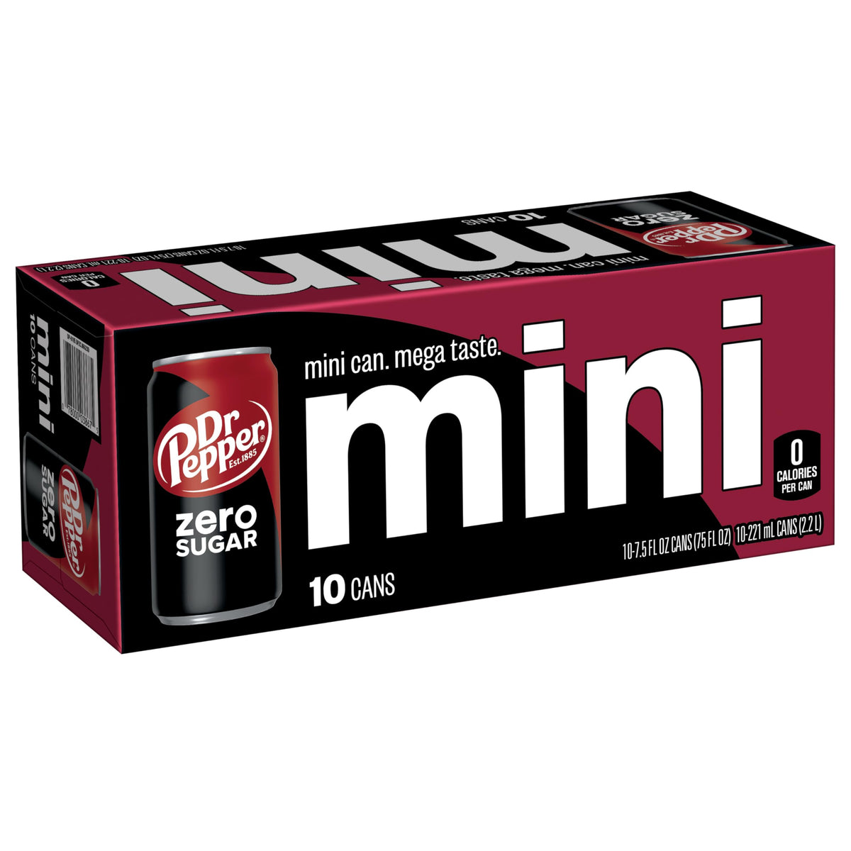 Zero Sugar Soda 7.5 fl oz 10 Pack J2556