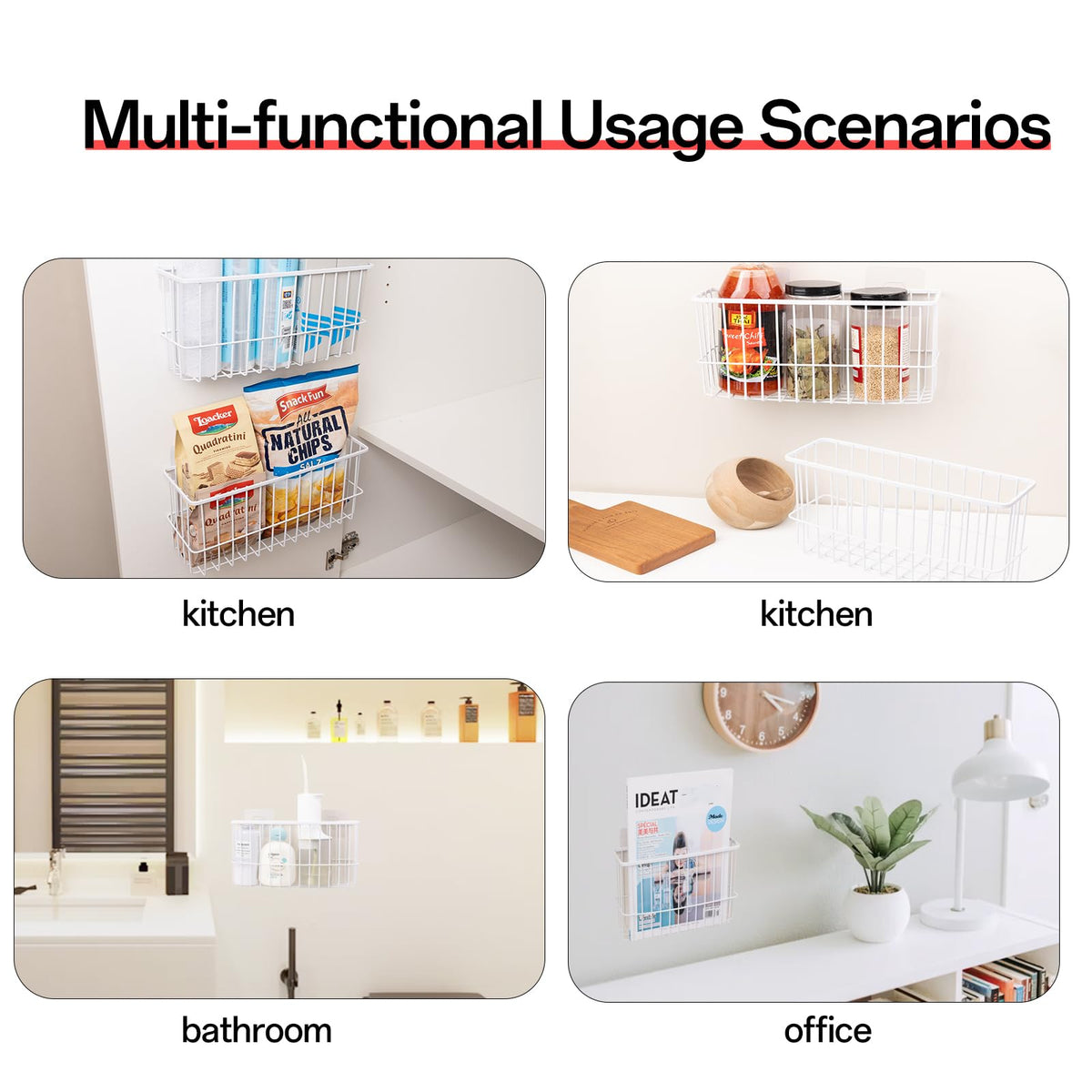 2 Piece Kitchen Cabinet Door Storage Box X451