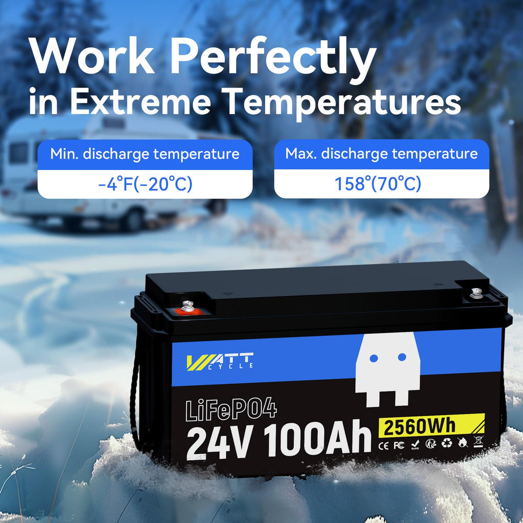 24V 100Ah LiFePO4 Battery P217897