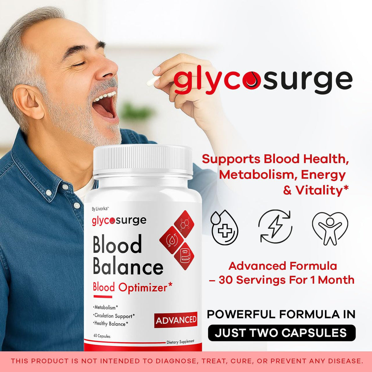 60 Capsules Multivitamin Support L3511