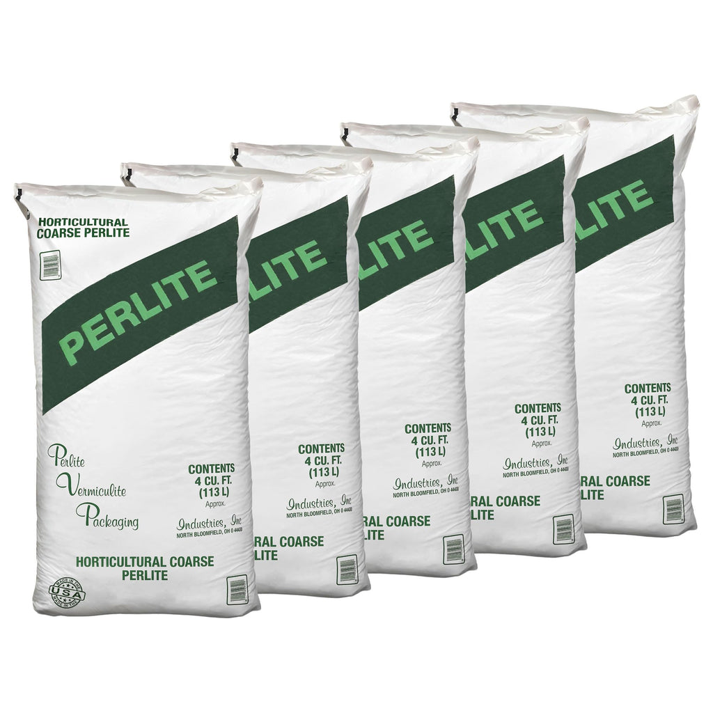 5 Pack Organic Coarse Perlite Planting Soil Additive W23026