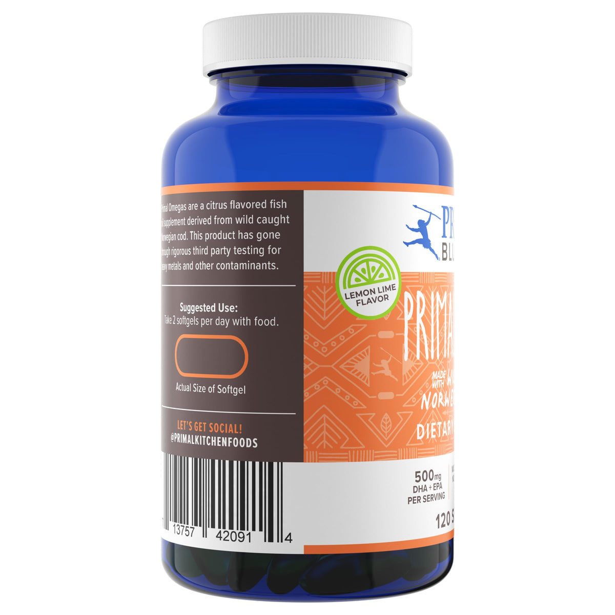 Omega-3 Fatty Acid Daily Supplement, 120 Count R44782