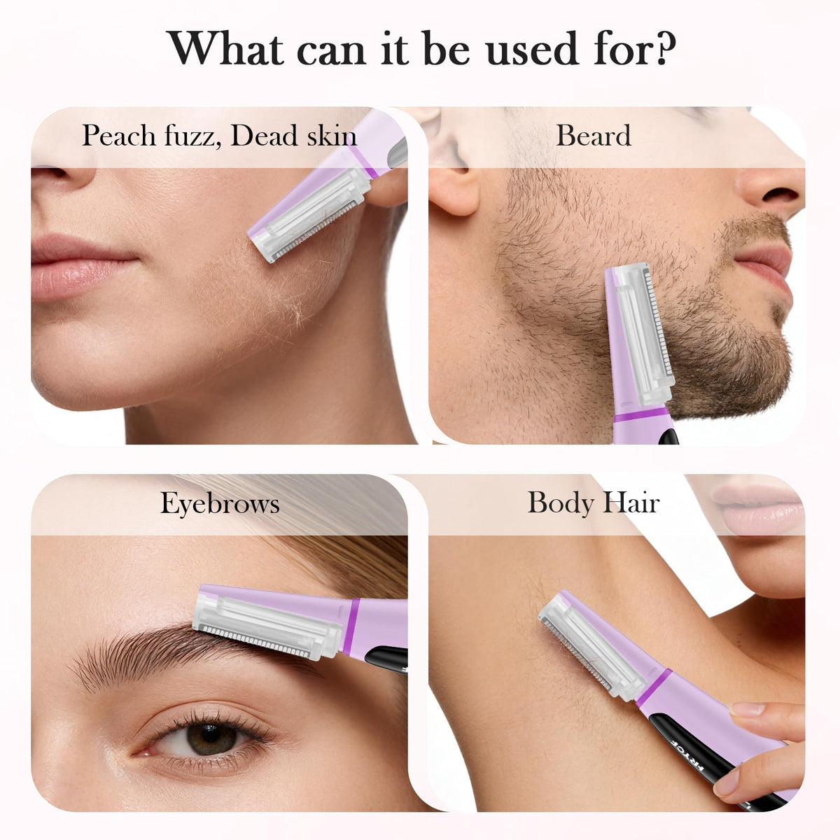 Dermaplane Razor with 12 Refills Q288808