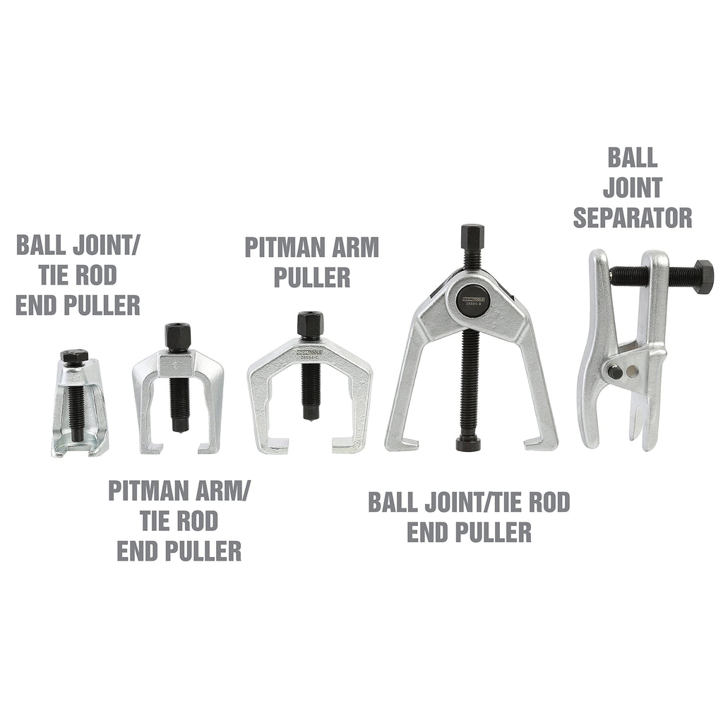 5-Pc Pitman Arm Puller & Ball Joint Separator with Case J2078