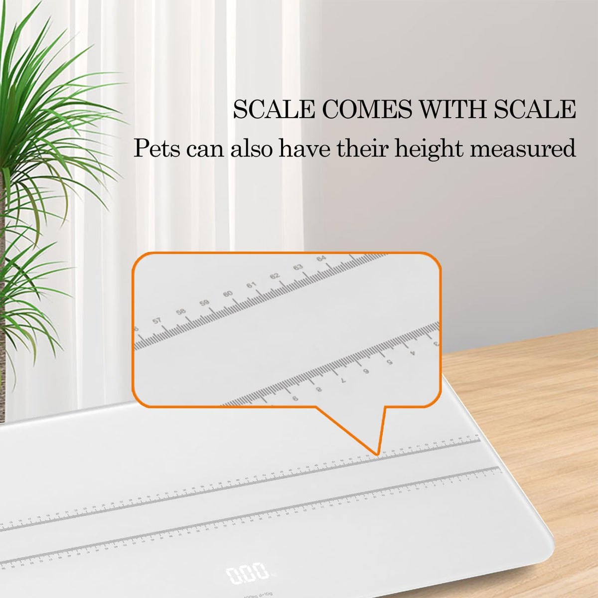 Digital Pet Scale, Baby Scale White X77653