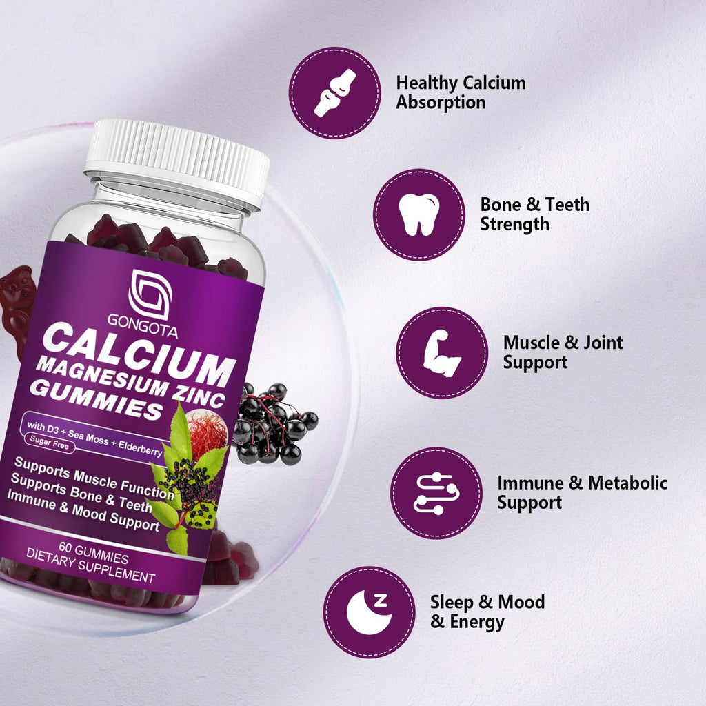 Calcium Magnesium Zinc with Vitamin D3 60 Count H89463