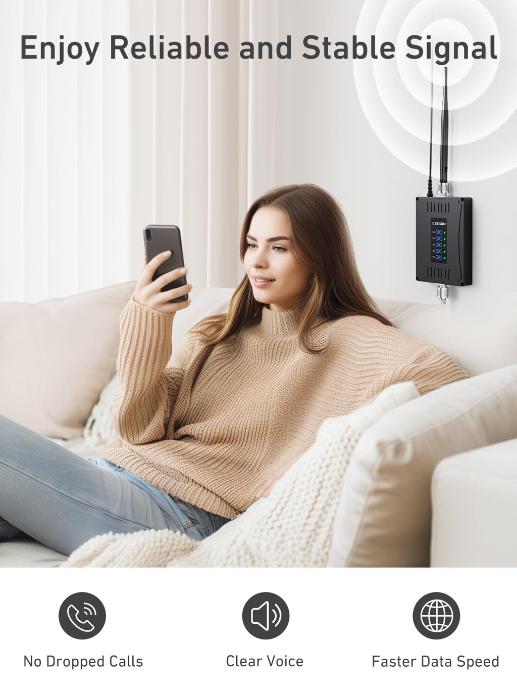Cell Phone Signal Booster I55358
