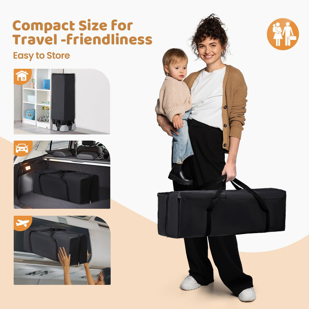 5-in-1 Pack and Play with Bassinet and Changing Table Z759