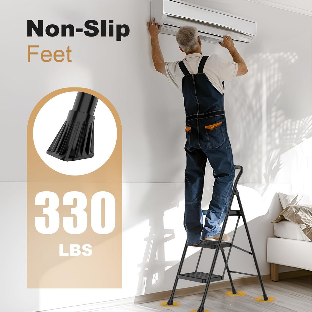 3 Step Foldable Step Stool Z210