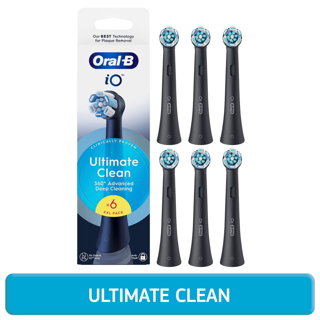 Black Replacement Toothbrush Heads W586490