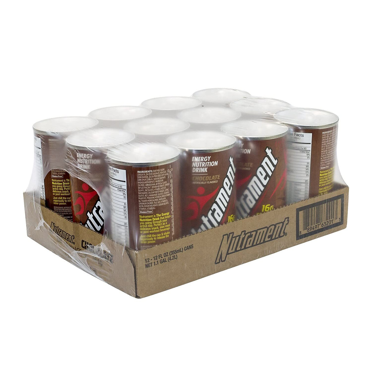 12 Oz Chocolate Energy Nutrition Drink Pack Of 12 T285011
