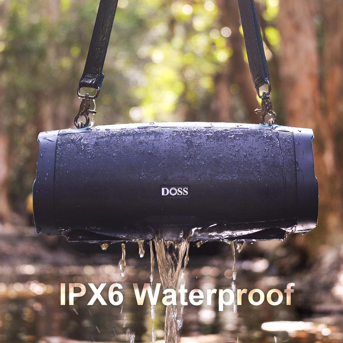 Wireless Bluetooth Speaker, IPX6 Waterproof H3600