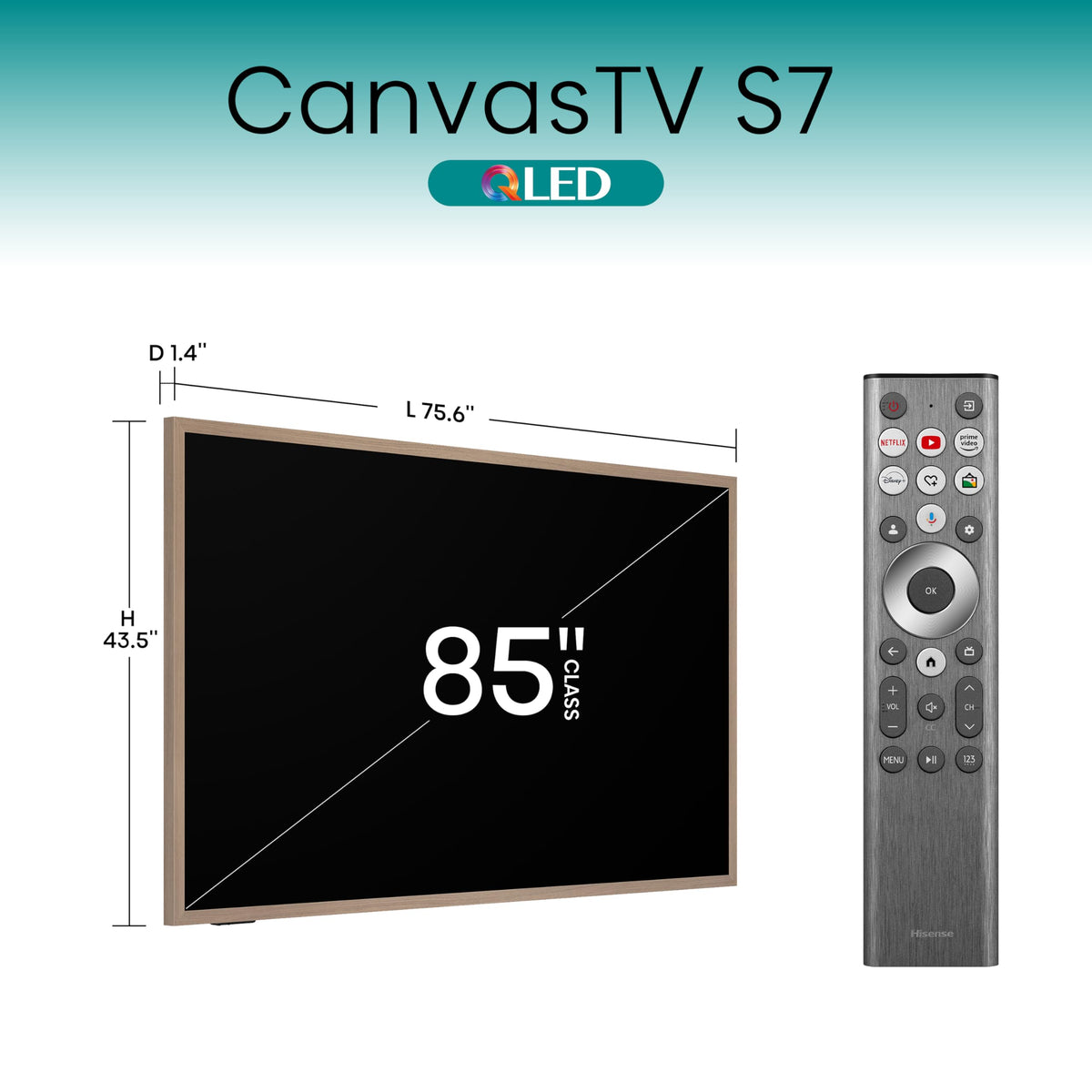 85-Inch QLED 4K Smart TV N7449