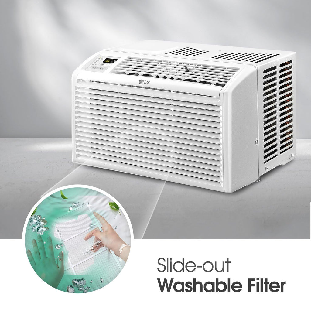 6,000 BTU White Window Air Conditioner X8819