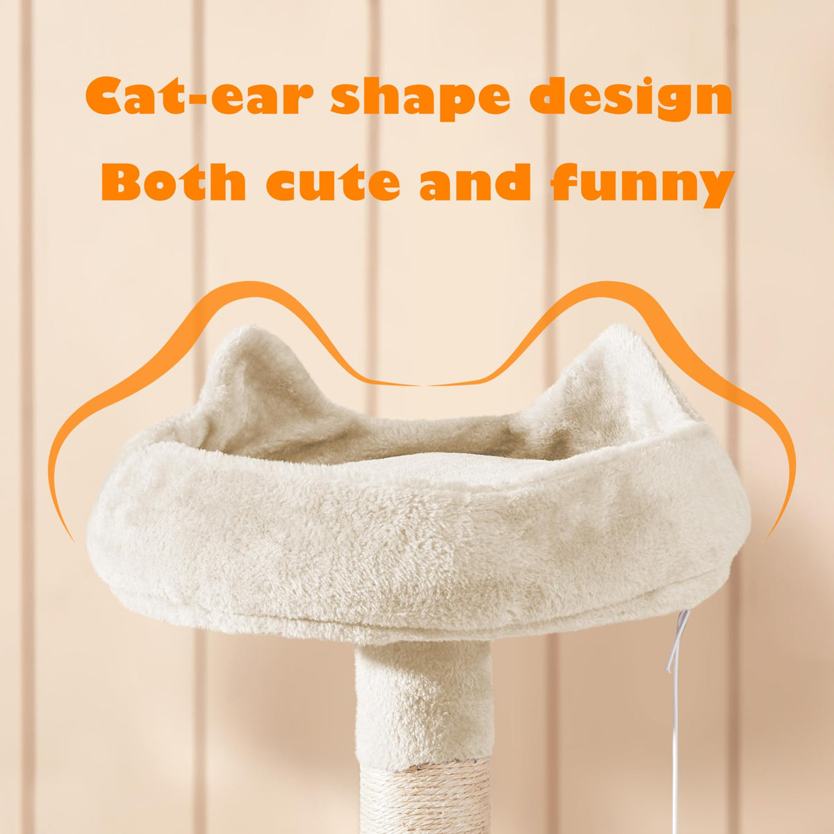 Beige 70.5in Multi-Level Cat Tree P9662
