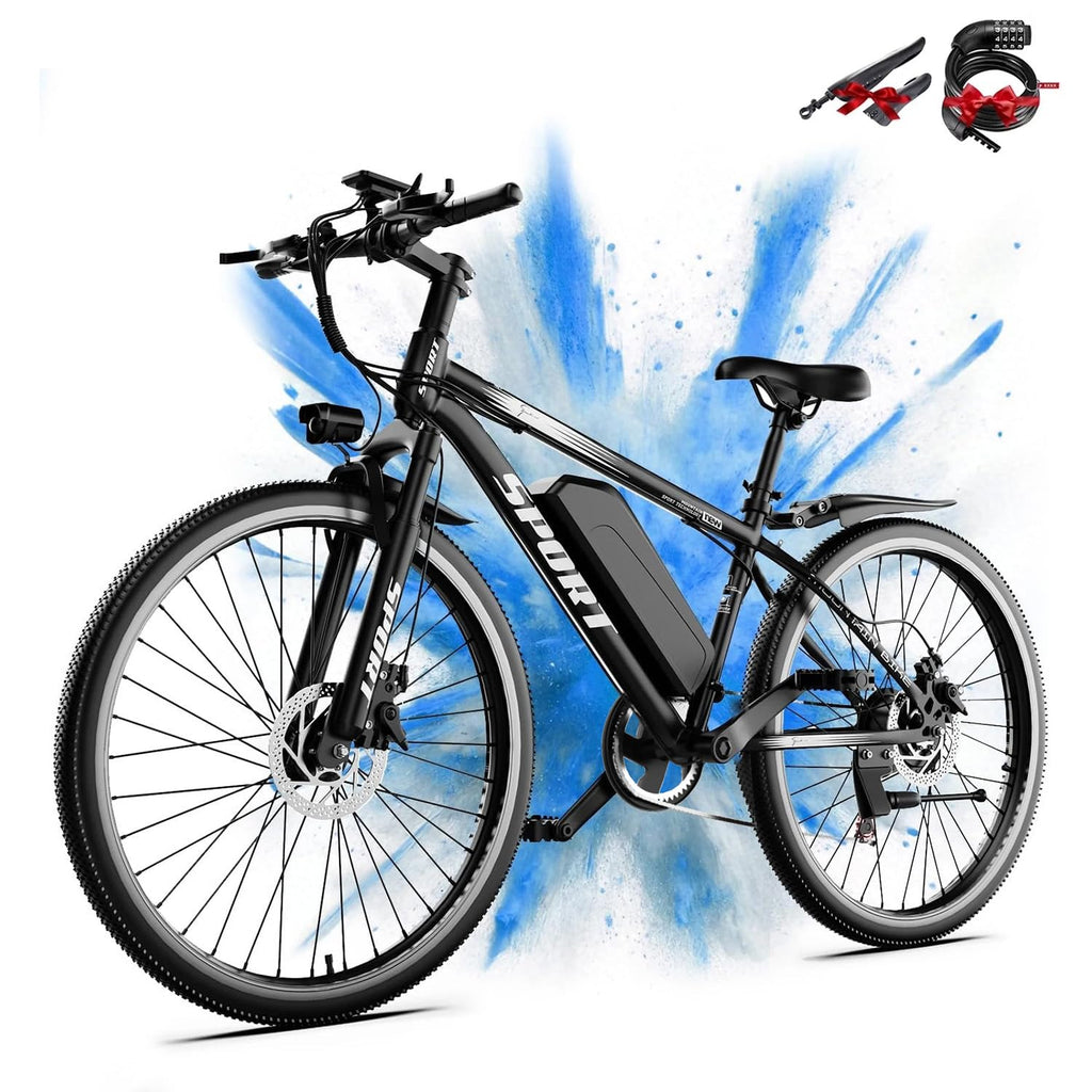 7-Speed 26" Tire Electric Bike T492