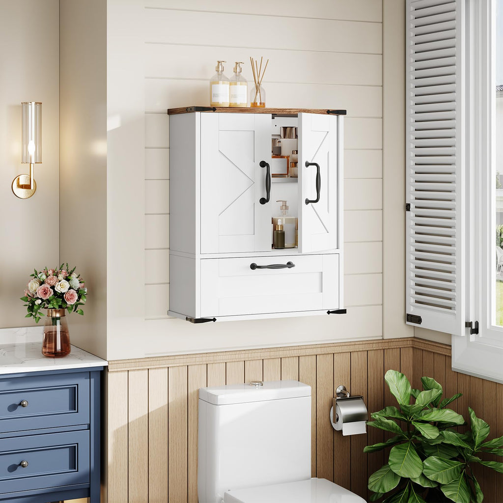 Wall Mounted Cabinet with Adjustable Shelf I965900