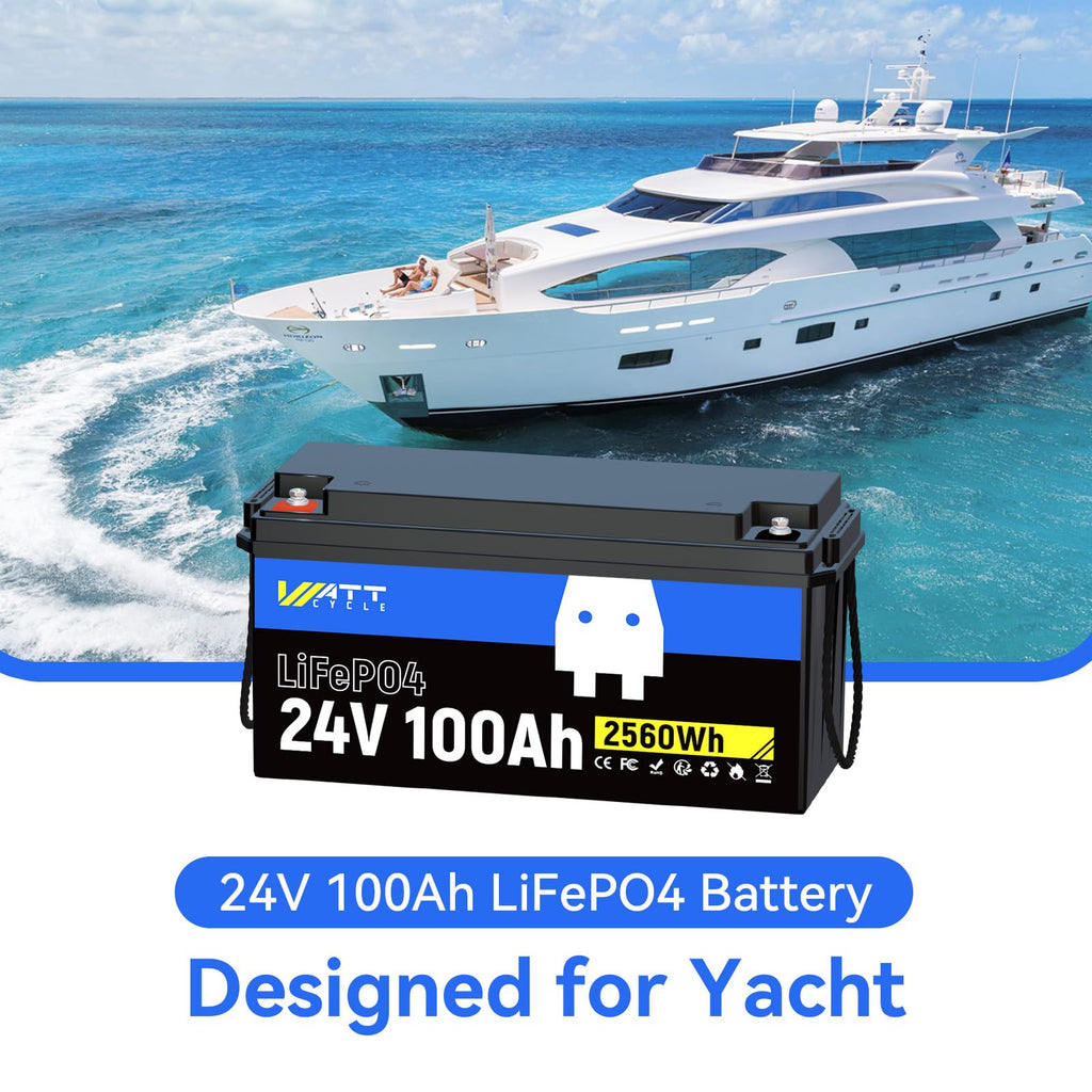 24V 100Ah LiFePO4 Battery P217897