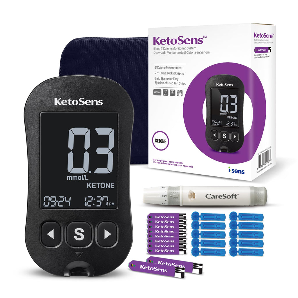 Blood Ketone Monitoring Starter Kit with 10 Test Strips L28614