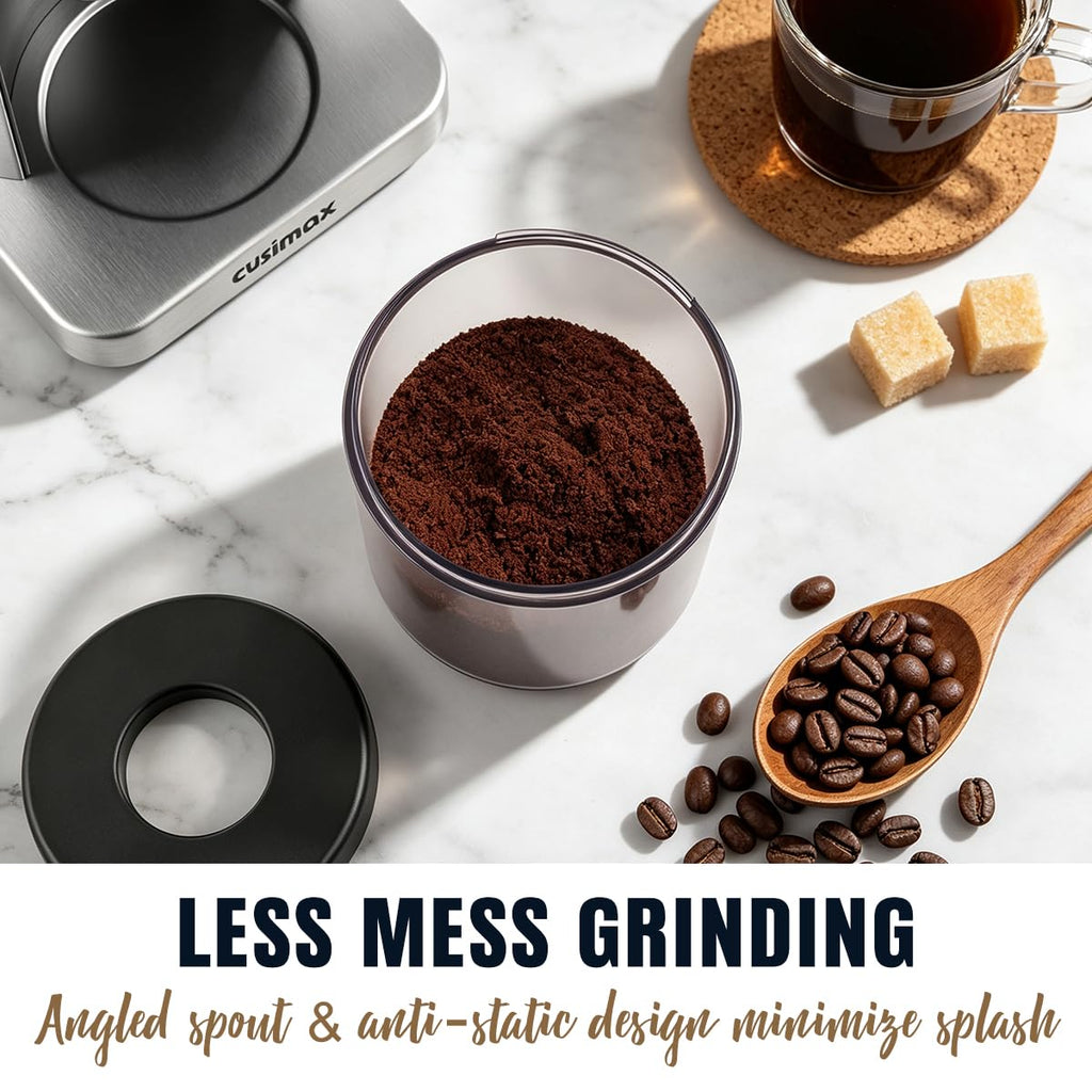 Electric Burr Coffee Grinder 48 Grind Settings E7603