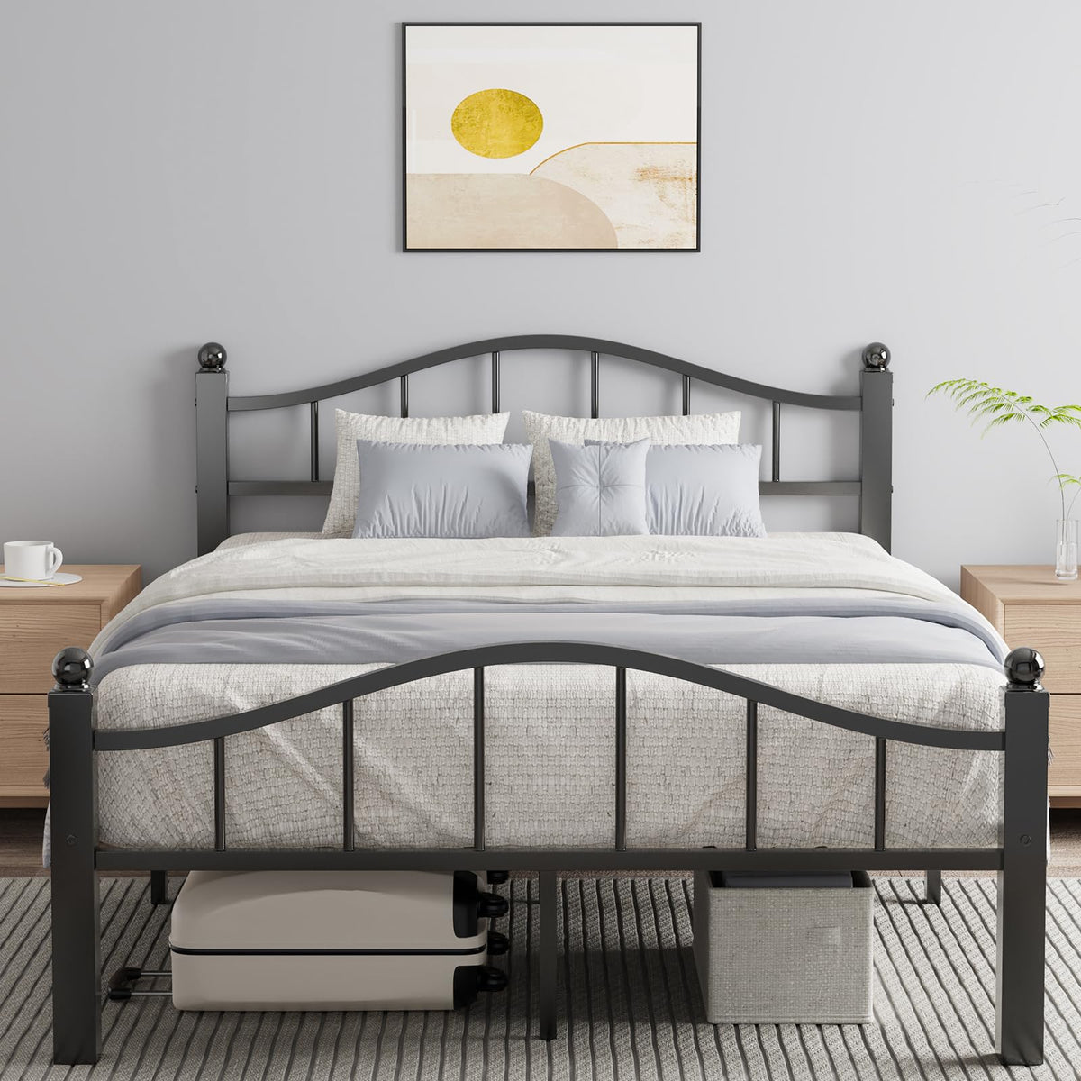 Full Size Bed Frames with Headboard G3208