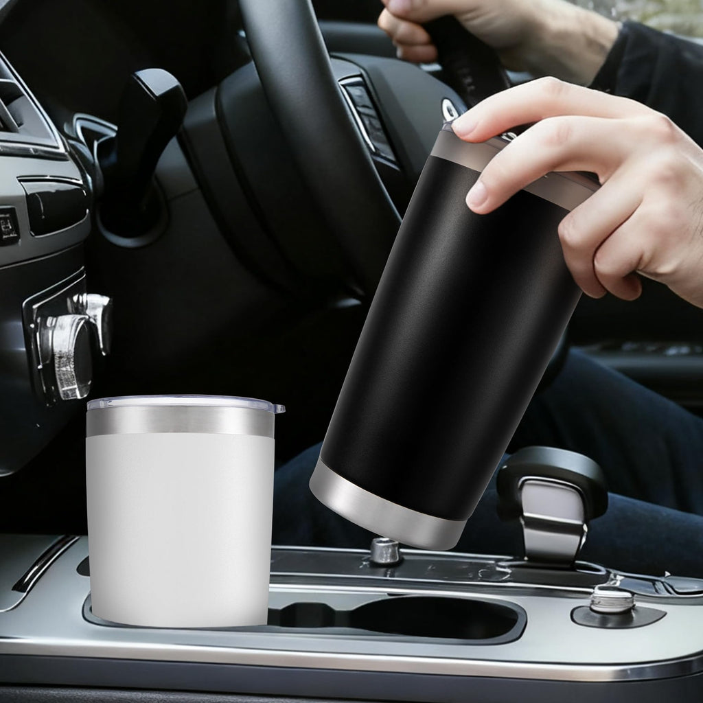 20 oz Stainless Steel Insulated Tumbler with Lid W70102