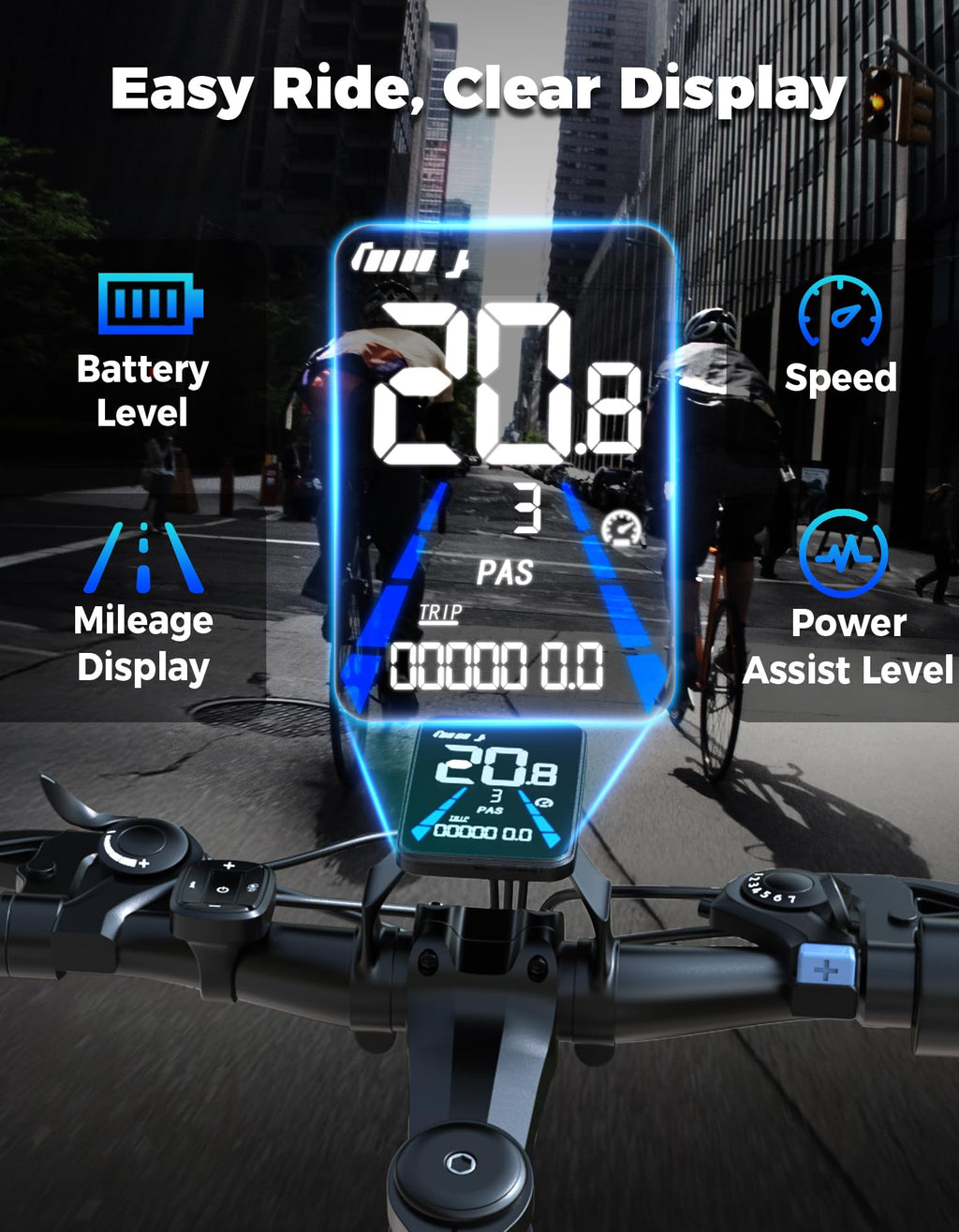 7-Speed 26" Tire Electric Bike T492