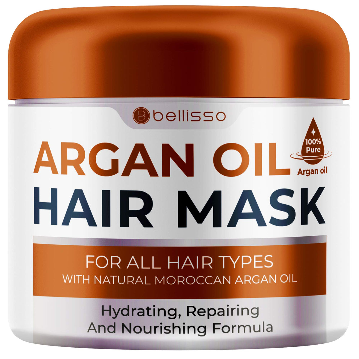 Coconut Shampoo and Conditioner Set and Moroccan Argan Oil Mask and Hair Serum K109497